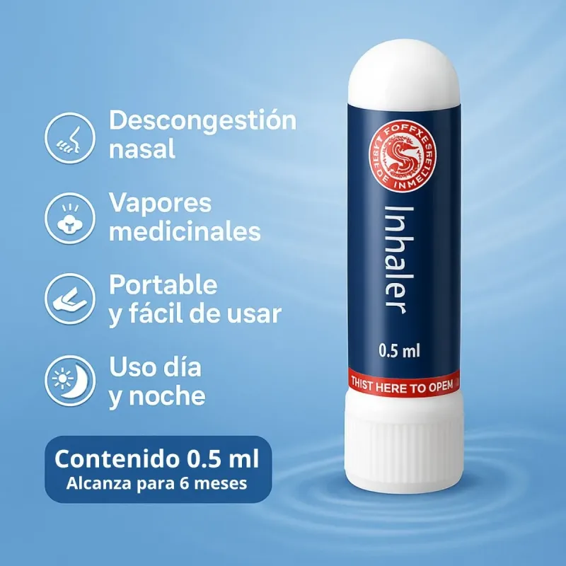 Comprar Inhalador Nasal Rinitis Kit X6 en Electroshopy - Ángulo 3